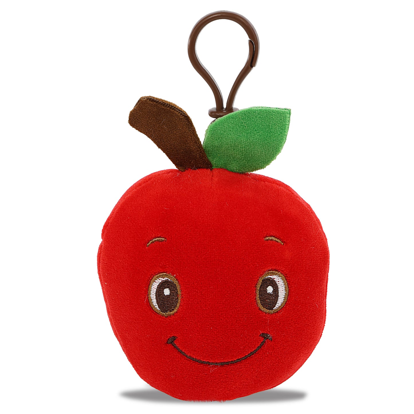 SNUG-MOOSHIES PLUSH CLIPS - APPLE