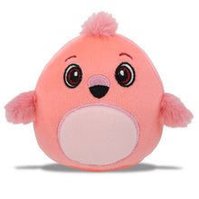 SNUG-MOOSHIES PLUSH - FLAMINGO 4"