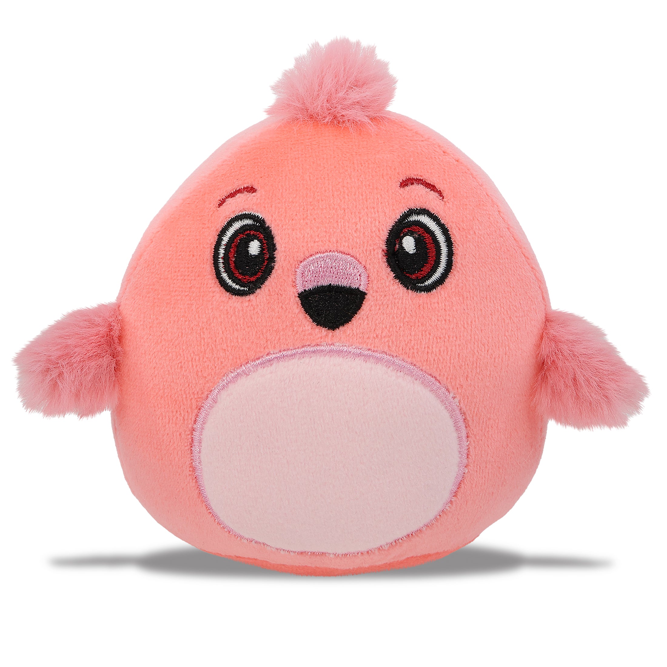 SNUG-MOOSHIES PLUSH - FLAMINGO 4"