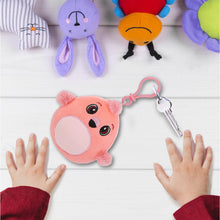 SNUG-MOOSHIES PLUSH CLIPS - FLAMINGO