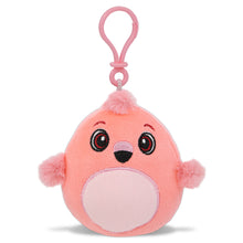 SNUG-MOOSHIES PLUSH CLIPS - FLAMINGO