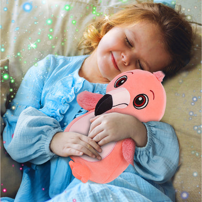 SNUG-MOOSHIES PLUSH - STANDING FLAMINGO
