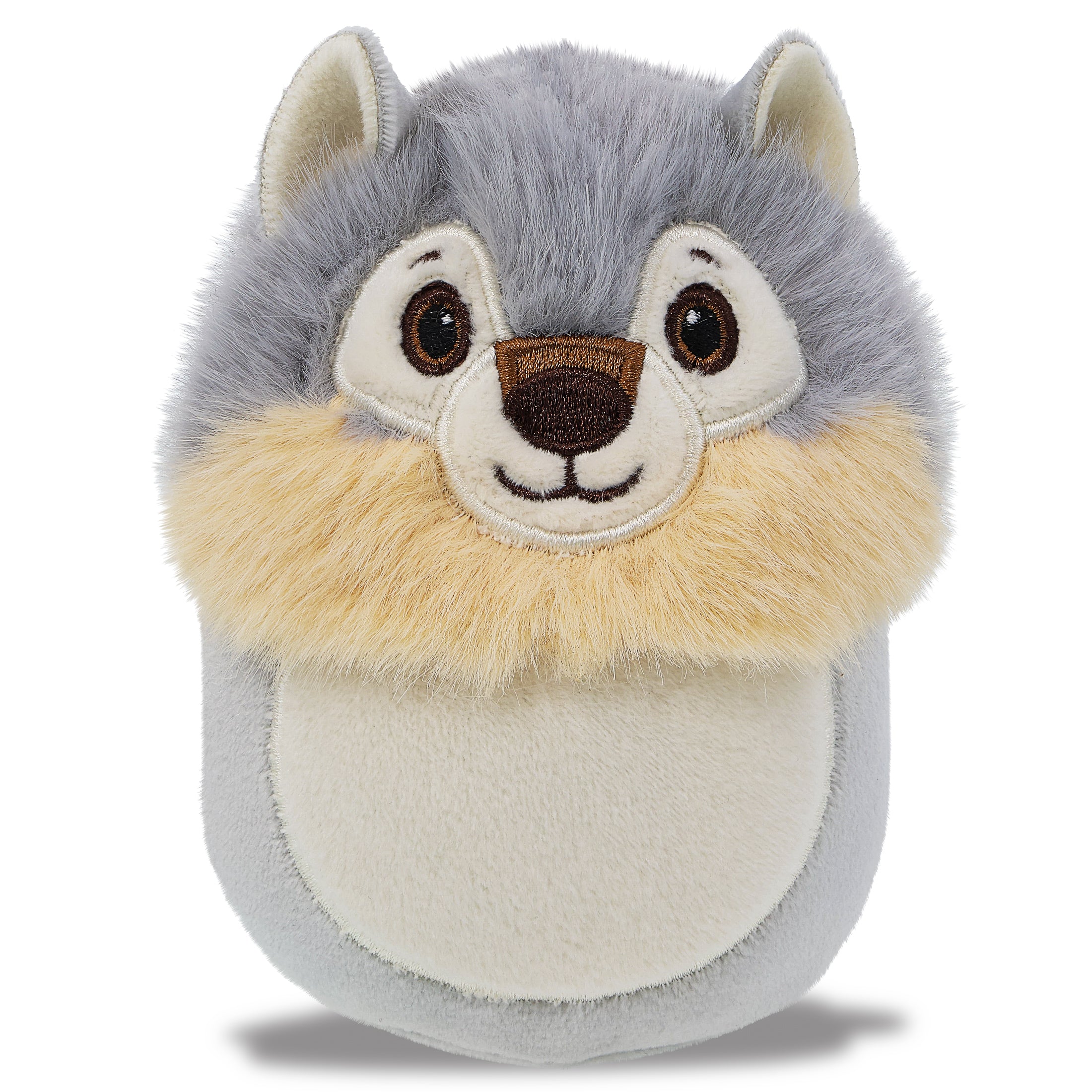 SNUG-MOOSHIES PLUSH - WOLF 4"