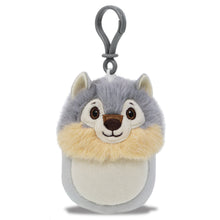 SNUG-MOOSHIES PLUSH CLIPS - WOLF