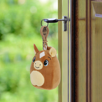 SNUG-MOOSHIES PLUSH CLIPS - HORSE