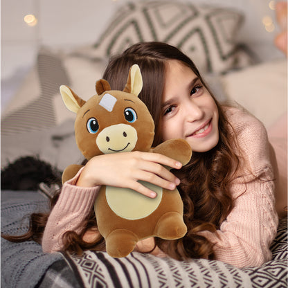 SNUG-MOOSHIES PLUSH - STANDING HORSE