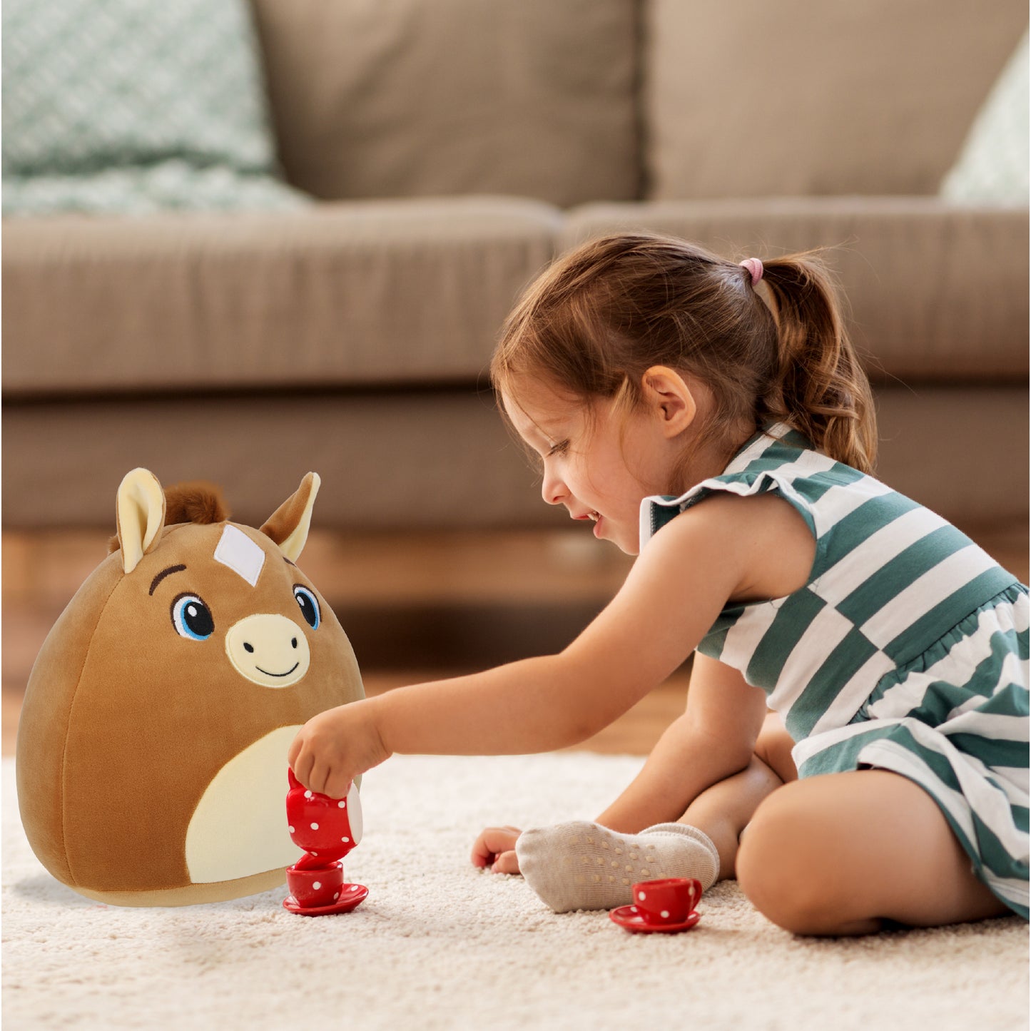 SNUG-MOOSHIES PLUSH - HORSE 10"