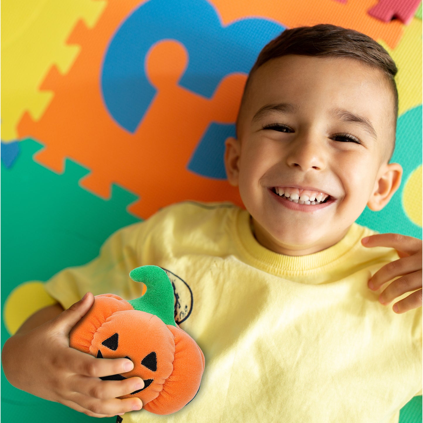 SNUG-MOOSHIES PLUSH - JACK-O-LANTERN 4"