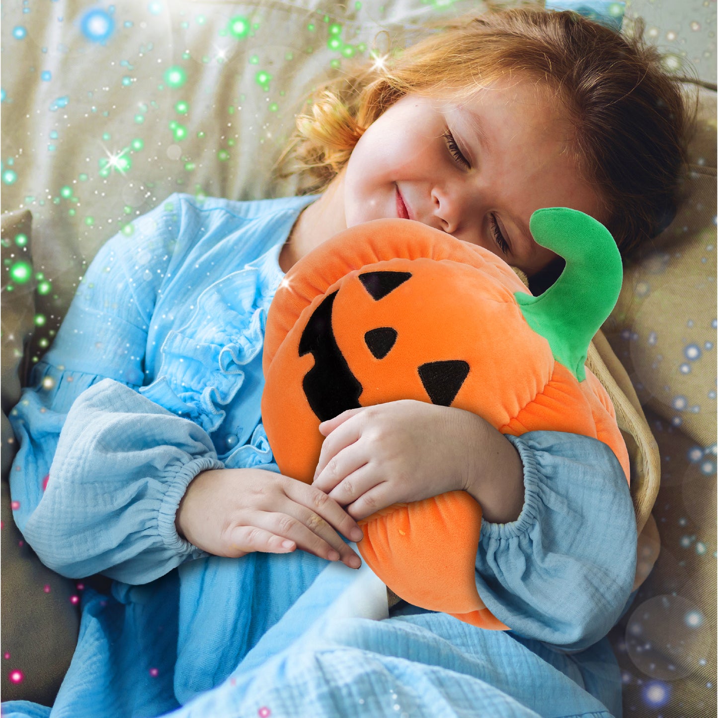 SNUG-MOOSHIES PLUSH - JACK-O-LANTERN 10"
