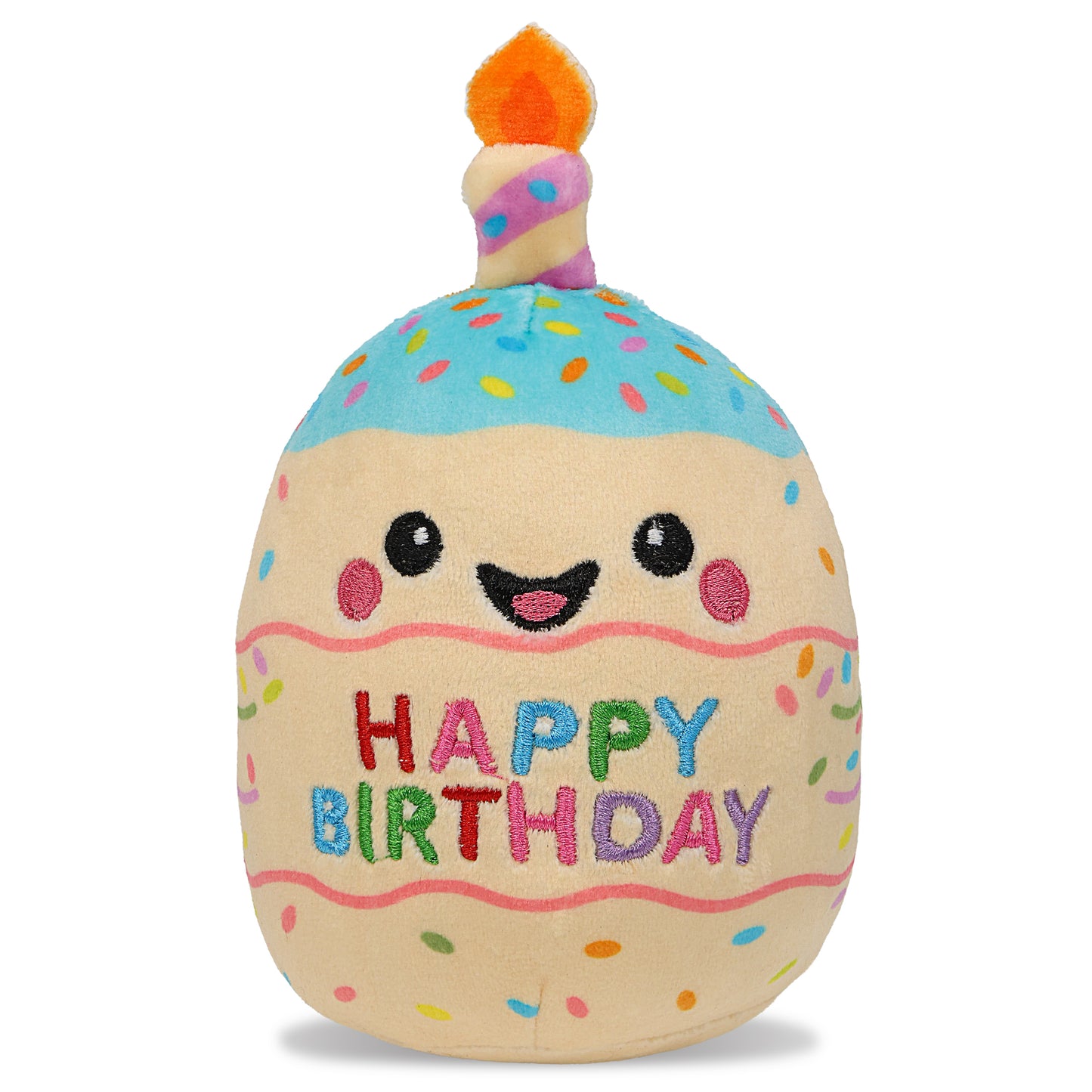 SNUG-MOOSHIES PLUSH - BIRTHDAY CAKE 4"