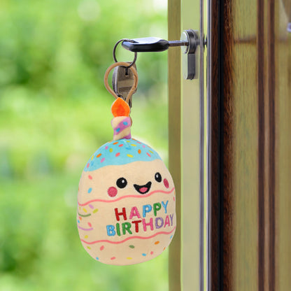 SNUG-MOOSHIES PLUSH CLIPS - BIRTHDAY CAKE