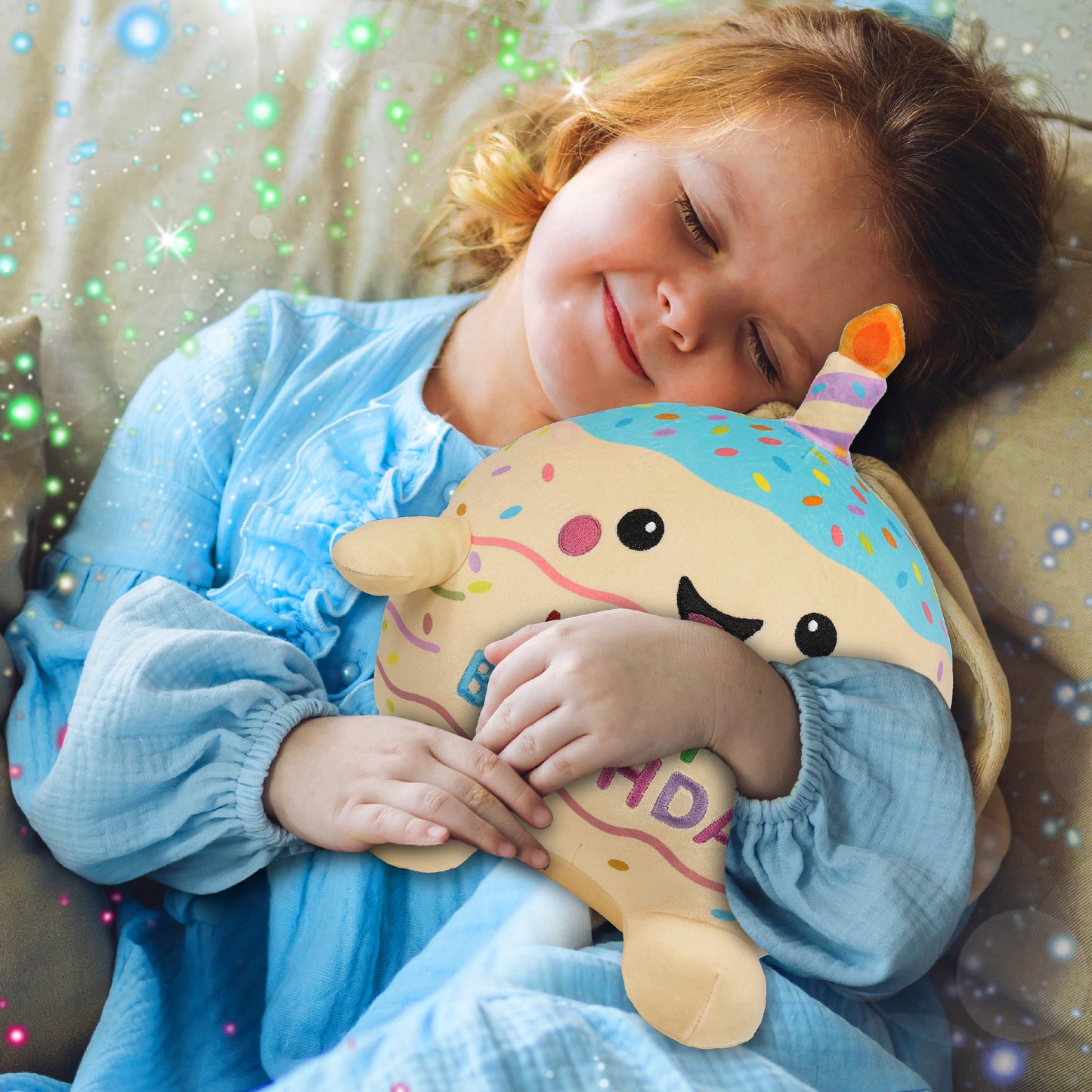 SNUG-MOOSHIES PLUSH - BIRTHDAY CAKE 10"