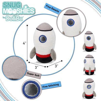 SNUG-MOOSHIES PLUSH - ROCKET 4"