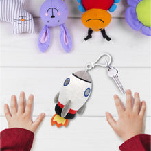SNUG-MOOSHIES PLUSH CLIPS - ROCKET