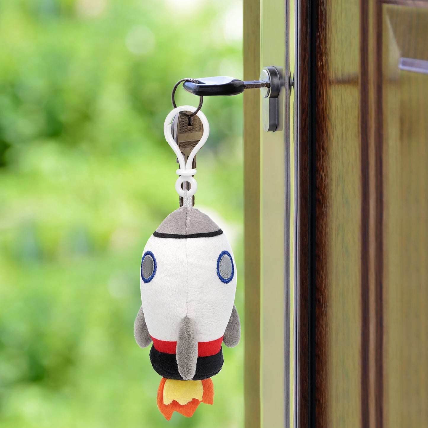 SNUG-MOOSHIES PLUSH CLIPS - ROCKET