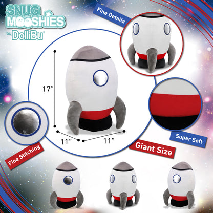 SNUG-MOOSHIES PLUSH - ROCKET 17"