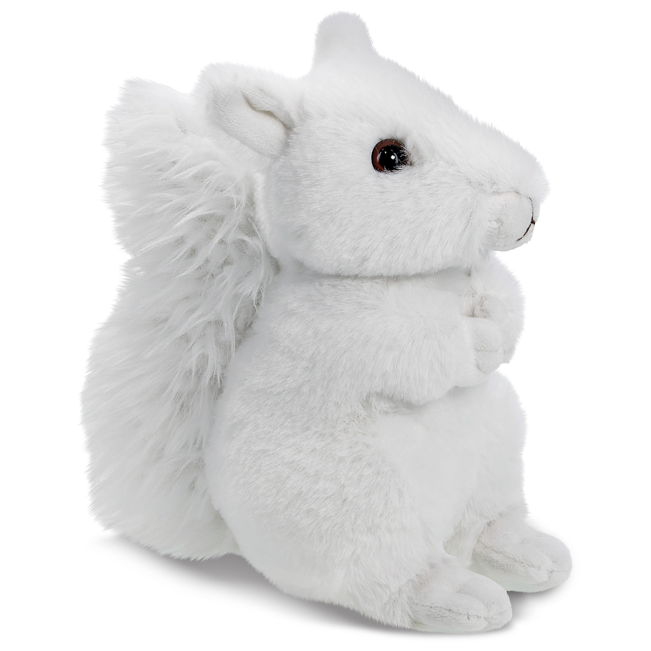 SUPER SOFT PLUSH - WHITE SQUIRREL 8"