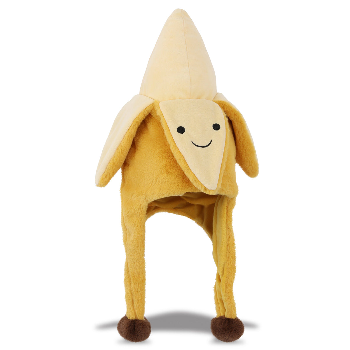 SUPER-SOFT PLUSH HAT - BANANA