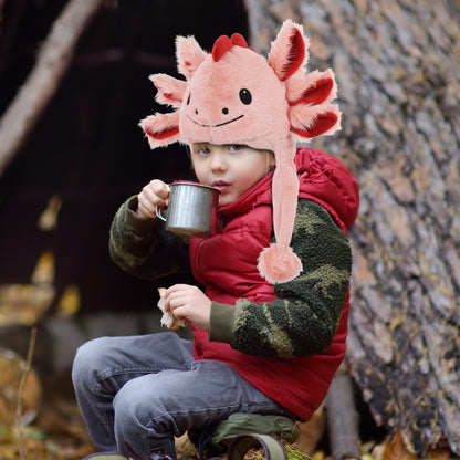 SUPER-SOFT PLUSH HAT - AXOLOTL