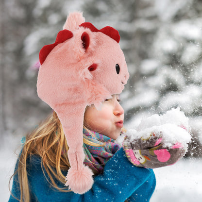SUPER-SOFT PLUSH HAT - AXOLOTL