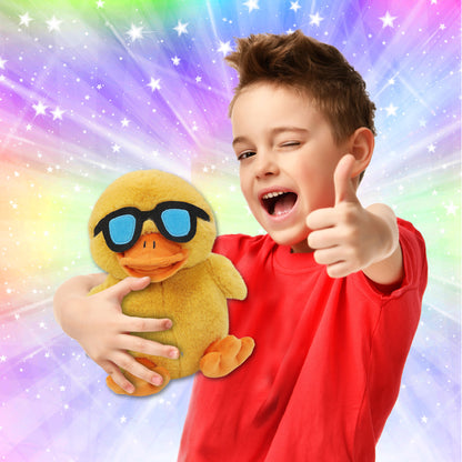 SUPER SOFT PLUSH - COOL DUCK 7.5"