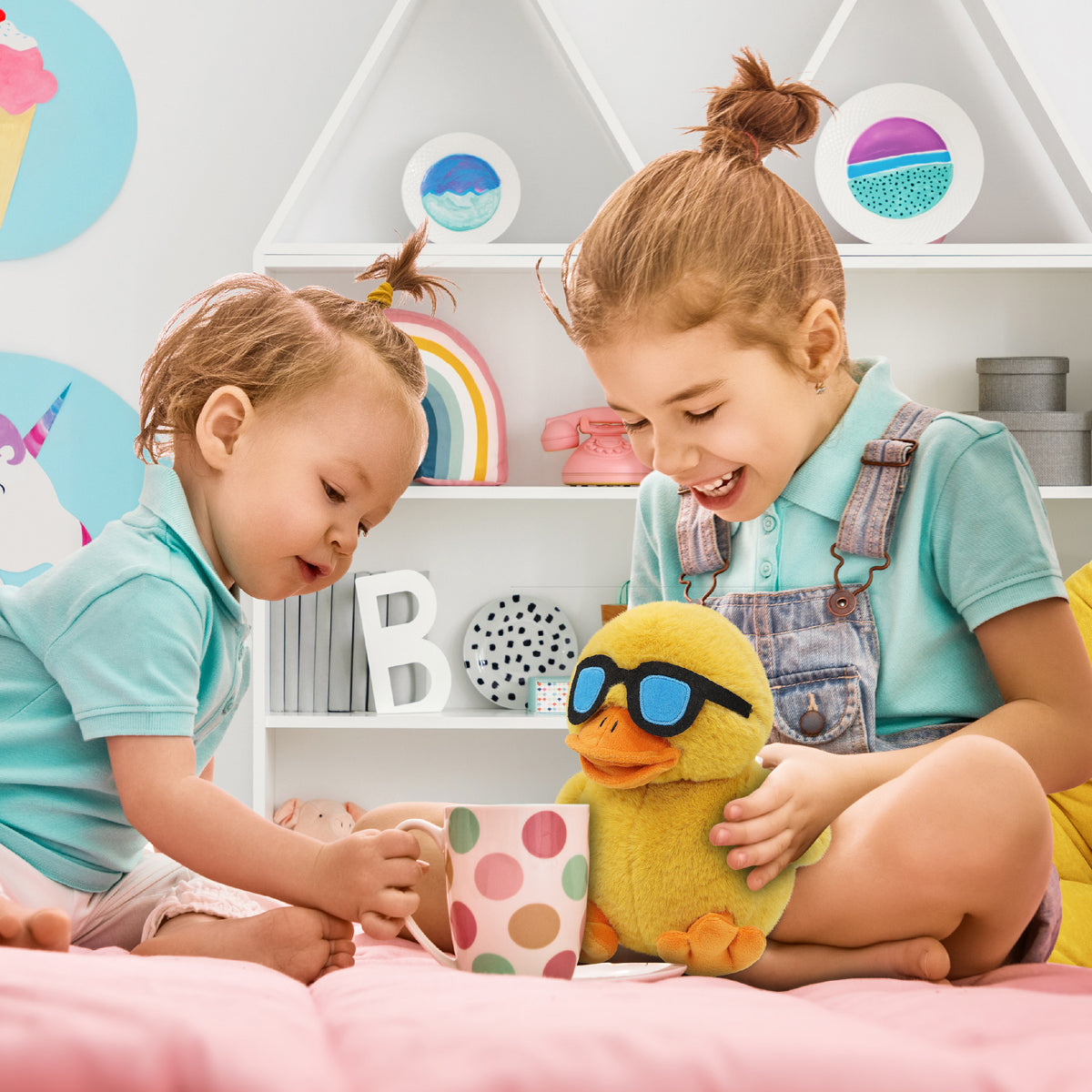SUPER SOFT PLUSH - COOL DUCK 7.5"