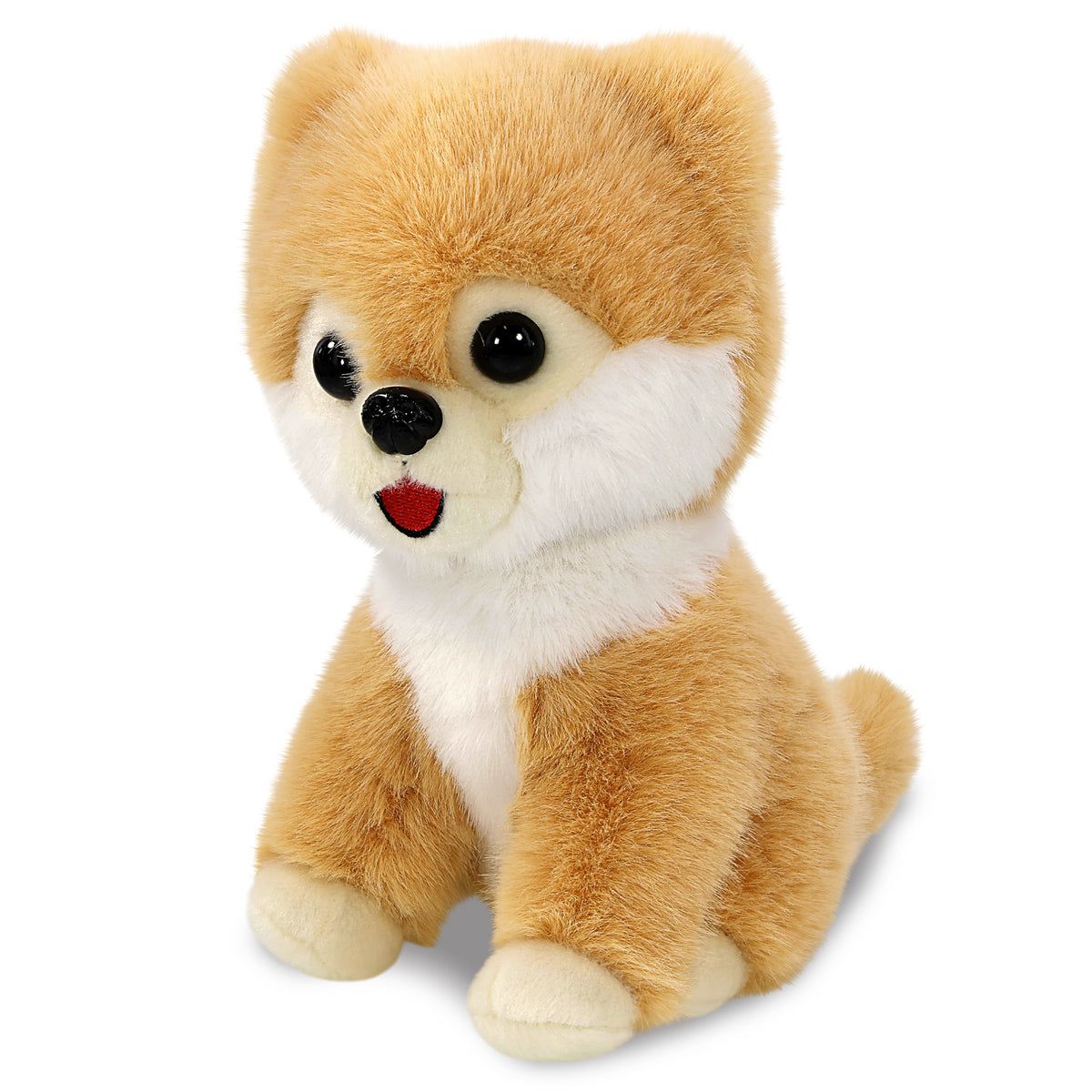 SUPER SOFT PLUSH - POMERANIAN DOG 8"