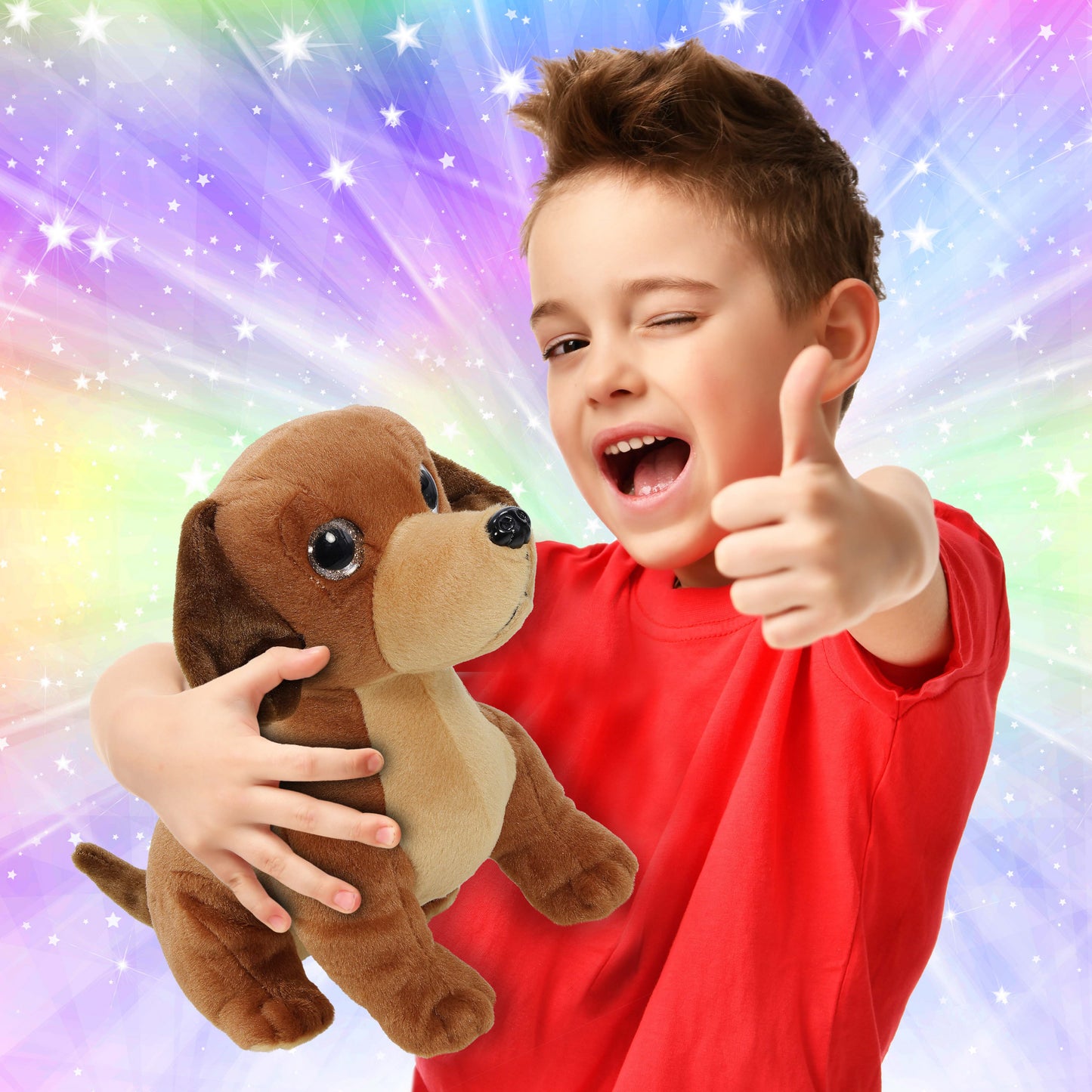SUPER SOFT PLUSH - DACHSHUND DOG 8"