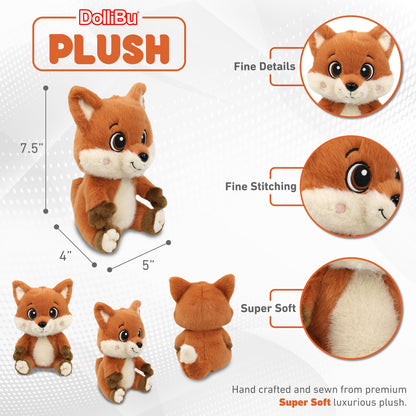 FUZZY PLUSH - FOX 7.5"