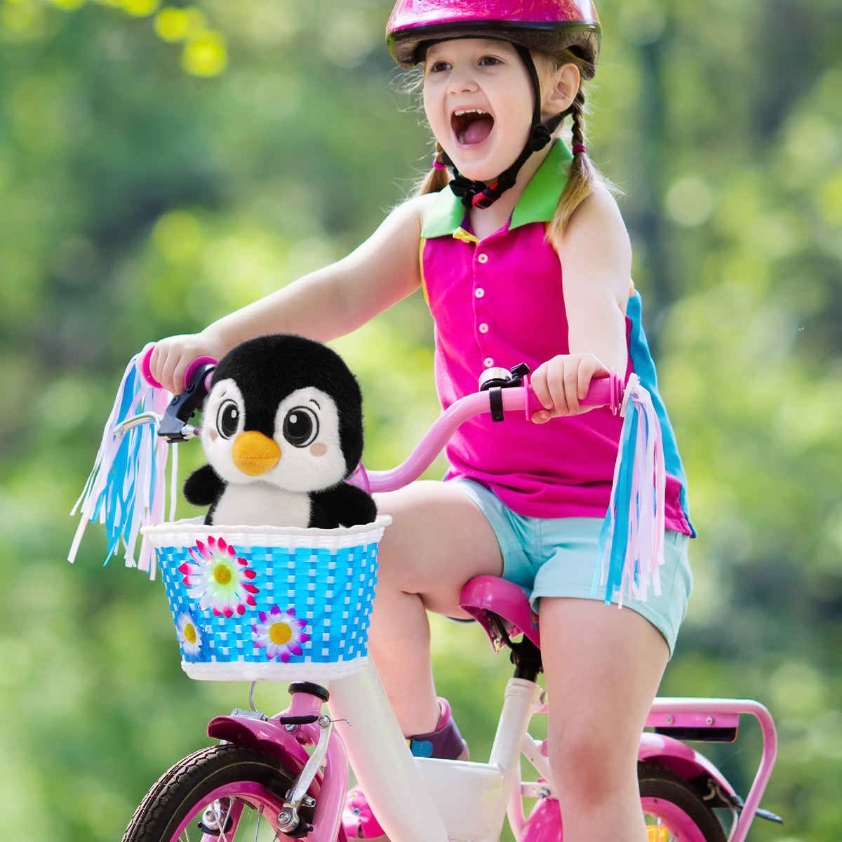 FUZZY PLUSH - PENGUIN 7.5"