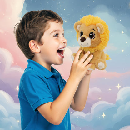 FUZZY PLUSH - LION 7.5"