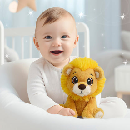 FUZZY PLUSH - LION 7.5"