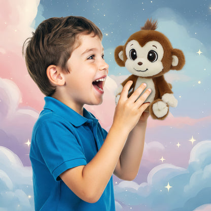 FUZZY PLUSH - MONKEY 7.5"