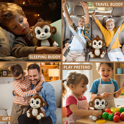 FUZZY PLUSH - MONKEY 7.5"