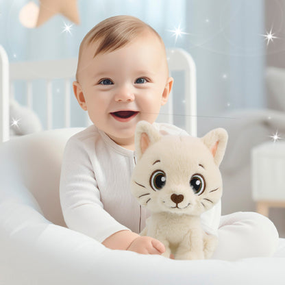 FUZZY PLUSH - CAT 7.5"