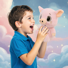FUZZY PLUSH - PIG 7.5"