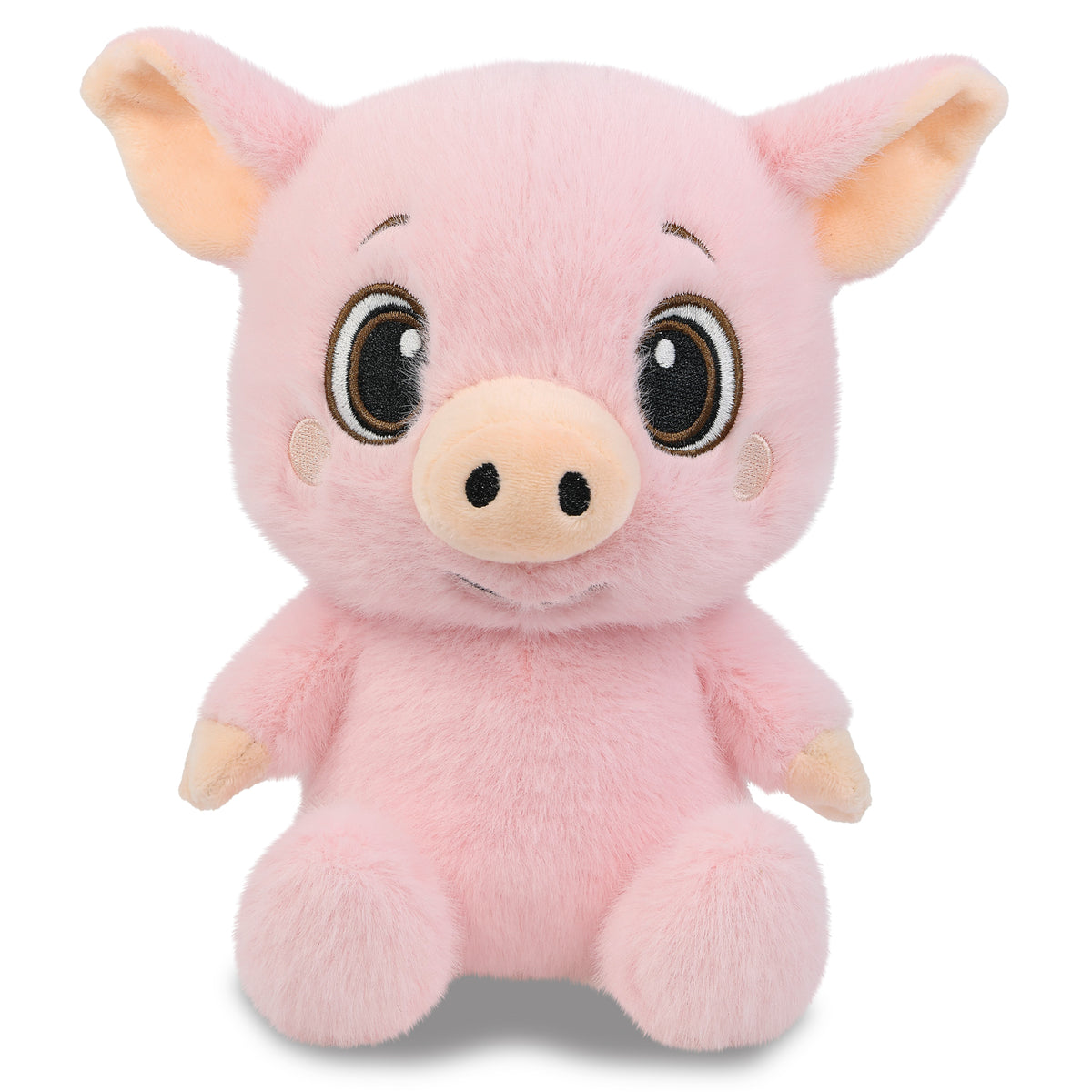 FUZZY PLUSH - PIG 7.5"
