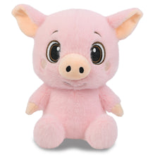 FUZZY PLUSH - PIG 7.5"