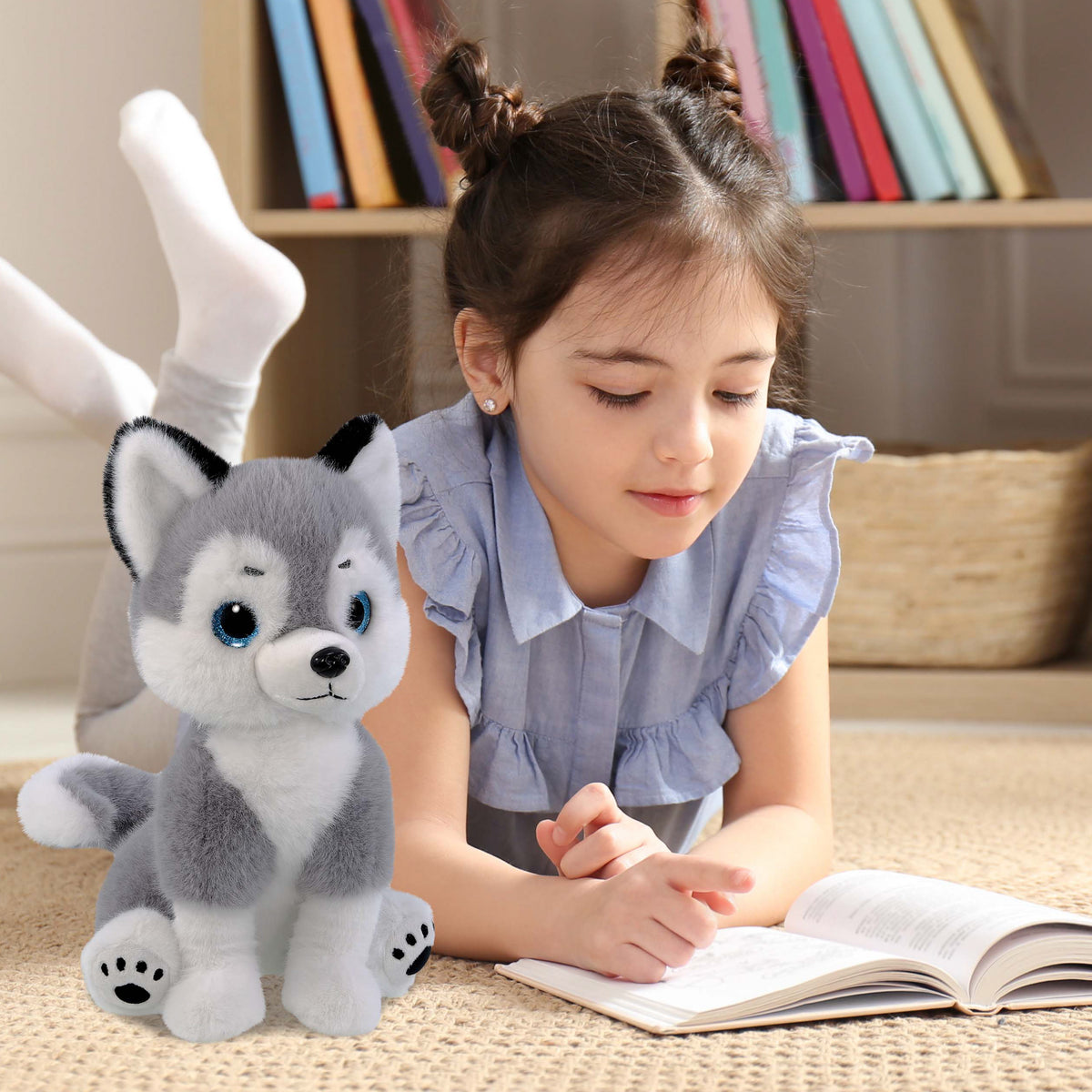 SUPER SOFT PLUSH - HUSKY 10.75"