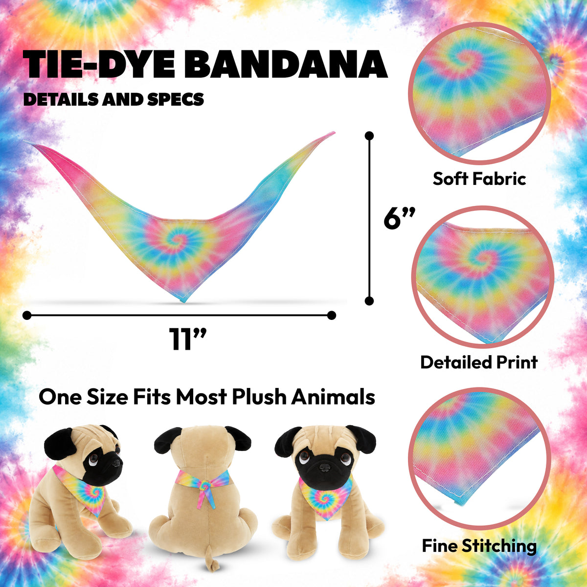ADD-ON BANDANA - TIE-DYE