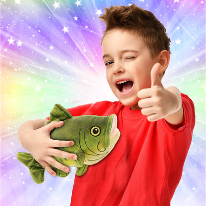 PLUSH - BASS FISH 9"
