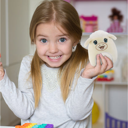 SNUG-MOOSHIES PLUSH - LAMB 4"