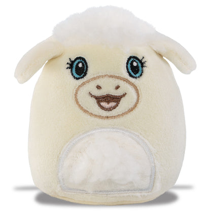 SNUG-MOOSHIES PLUSH - LAMB 4"