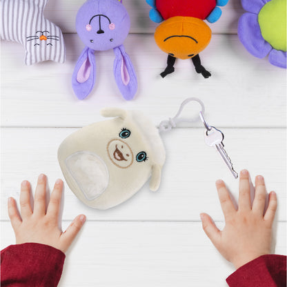 SNUG-MOOSHIES PLUSH CLIPS - LAMB
