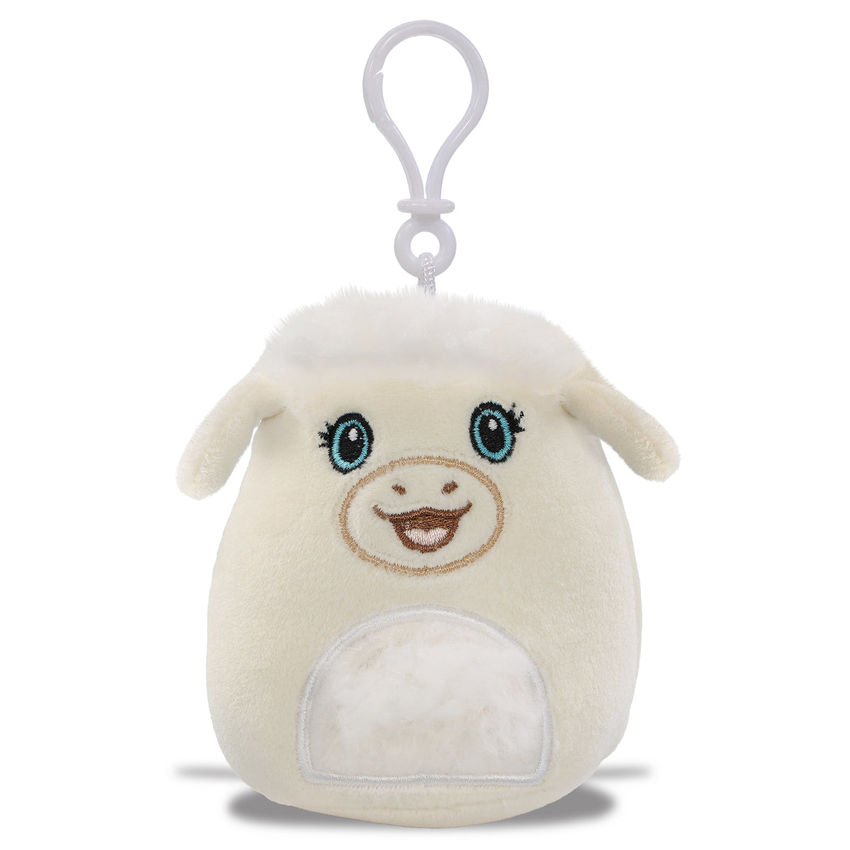 SNUG-MOOSHIES PLUSH CLIPS - LAMB