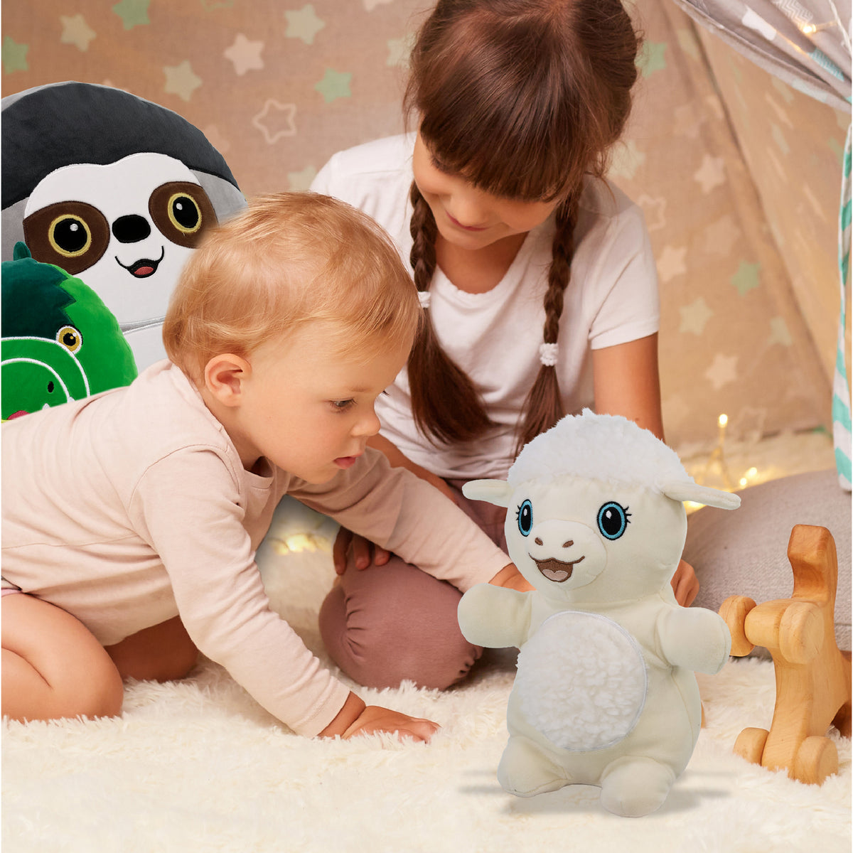 SNUG-MOOSHIES PLUSH - STANDING LAMB