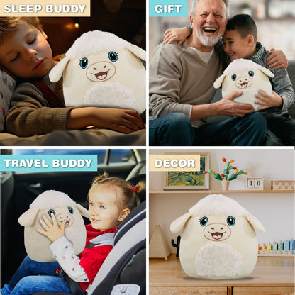SNUG-MOOSHIES PLUSH - LAMB 10"