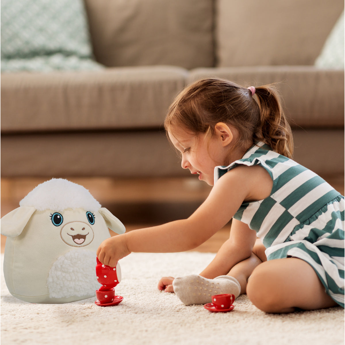 SNUG-MOOSHIES PLUSH - LAMB 10"