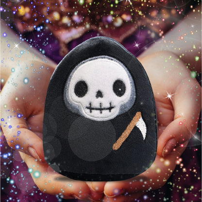 SNUG-MOOSHIES PLUSH - SPOOKY GRIM REAPER 4"