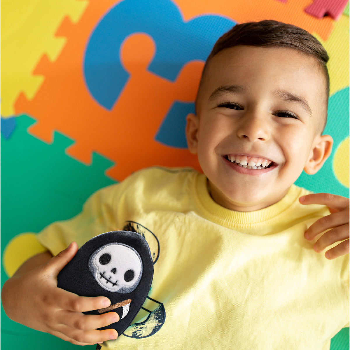 SNUG-MOOSHIES PLUSH - SPOOKY GRIM REAPER 4"